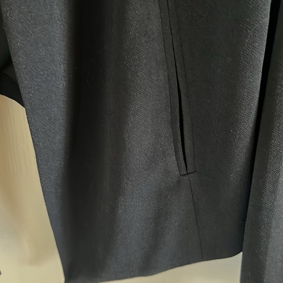 Olivia Gray hi-lo Blazer Sz Lg Euc black  gorgeous - Picture 3 of 6